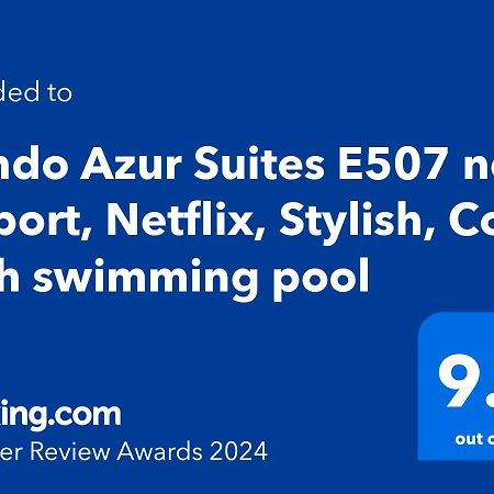 Condo Azur Suites E507 Near Airport, Netflix, Stylish, Cozy With Swimming Pool 麦克坦 外观 照片